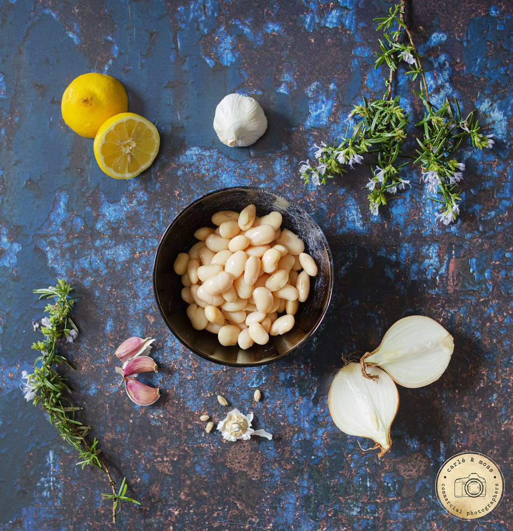 Butter Bean Food Photography