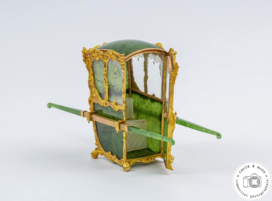 Faberge Sedan Chair Green