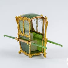 Faberge Sedan Chair Green