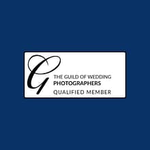 the Guild of Photographers Qualified Wedding Photographer