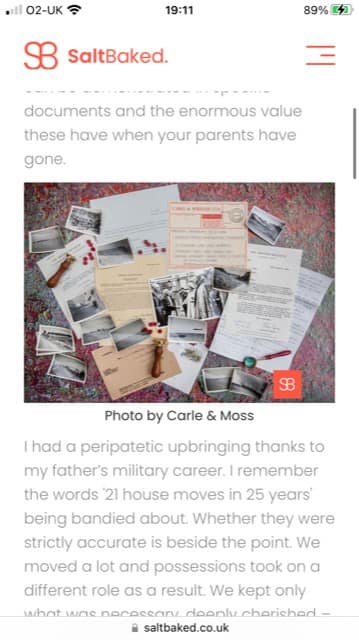 Carlé & Moss brand photography or Saltbaked