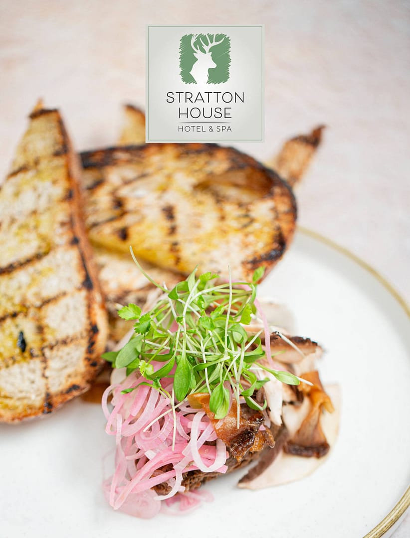 Cirencester food photographer Nikki Kirk for Stratton House Hotel