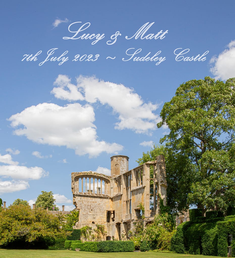 Sudeley Castle Recommended Wedding Photographer Nikki Kirk