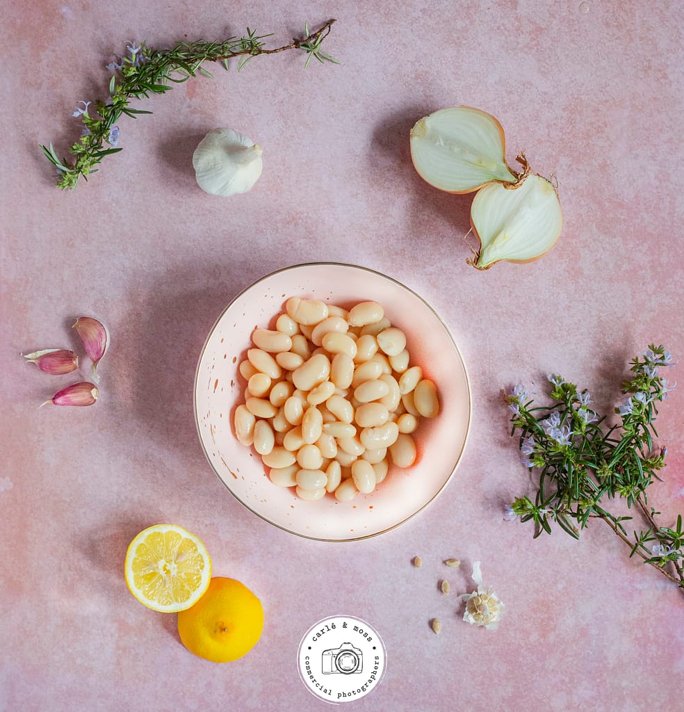 Butter Bean Food Photography