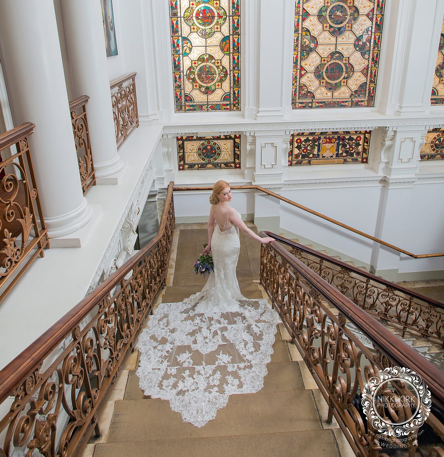 Rendcomb College wedding