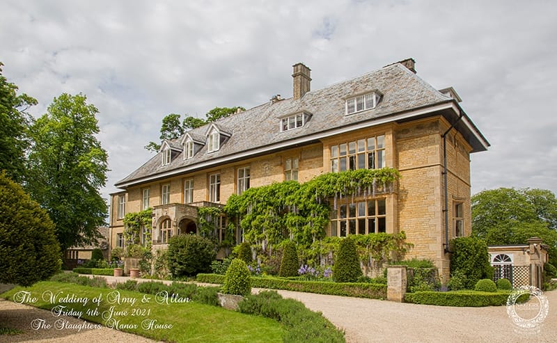 The Slaughters Manor House wedding photographer